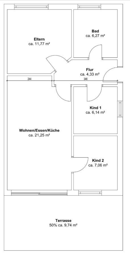 Ferienwohnung Am Muehlenkamp 제바트헤링스도르프 외부 사진